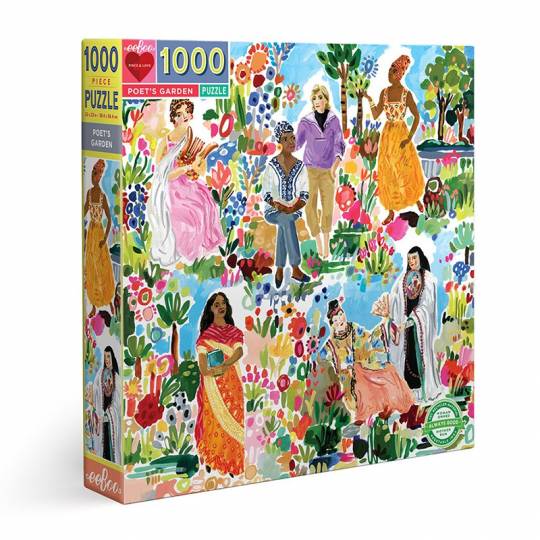 Puzzle Poet's Garden - 1000 pcs Eeboo - 1