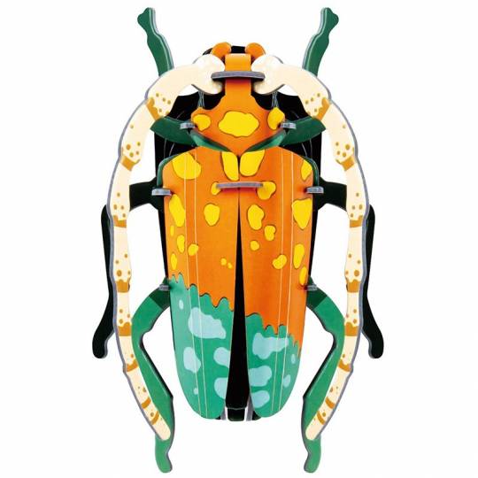 3D DIY Paper puzzles Longhorn Beetle - 24 pcs Robud - 2