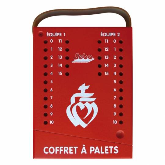 Coffret vide pour jeu de palets en fonte Cadetel - 4