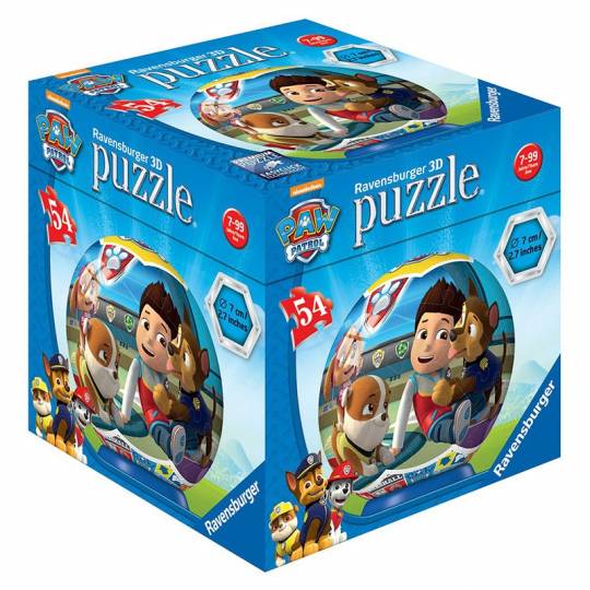 Pat' Patrouille Puzzle 3d Ball 72 Pieces - Ravensburger - Puzzle Enfant 3d  Sans Colle à Prix Carrefour