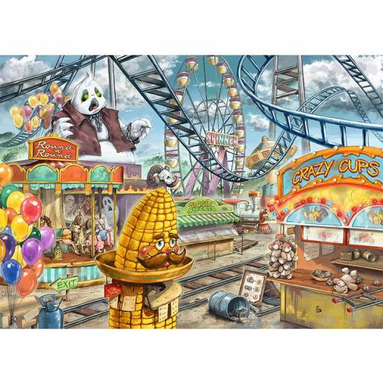 Escape puzzle Kids - Le parc d'attractions Ravensburger - 2