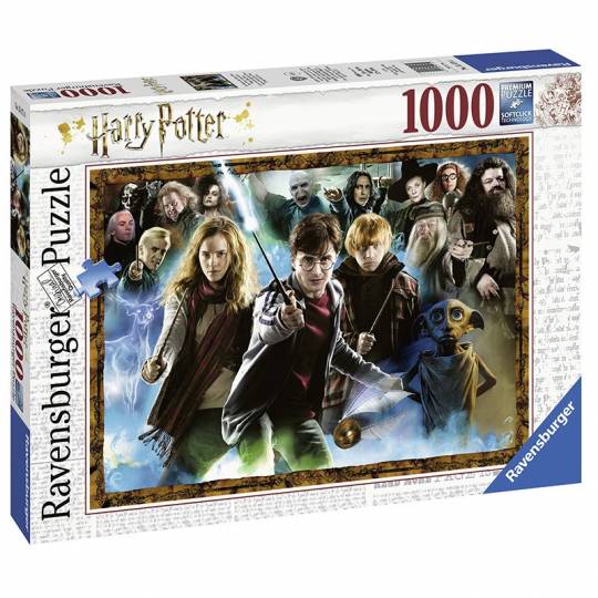 Puzzle 1000 pcs : Harry Potter et les sorciers Ravensburger - 1
