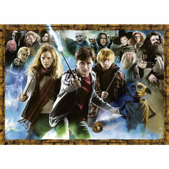Puzzle 1000 pcs : Harry Potter et les sorciers Ravensburger - 2