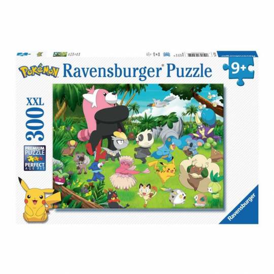 Puzzle 300 pcs XXL : Pokémon sauvages Ravensburger - 1