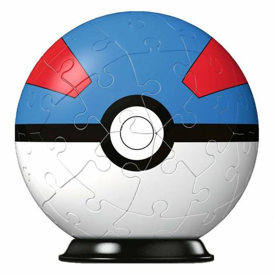 Puzzle 3D Super Ball bleu 54 pcs - Pokémon Ravensburger - 2