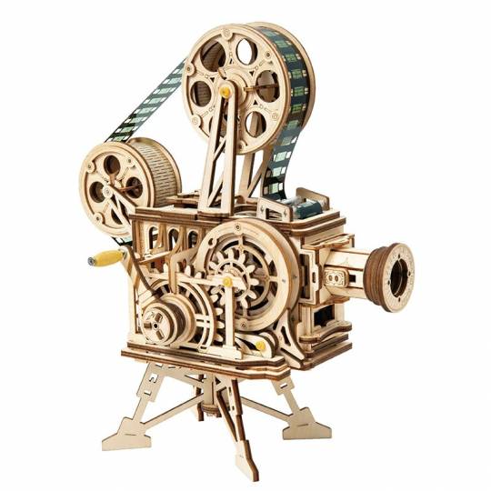 Vitascope, projecteur de film - Puzzle 3D Mécanique en bois Rokr Rokr - 1