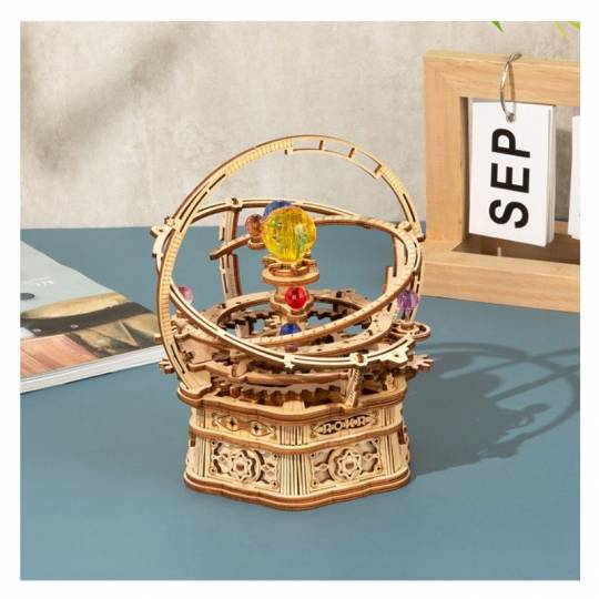 Système Solaire Mécanique - Puzzle en Bois 3D Rokr - BCD