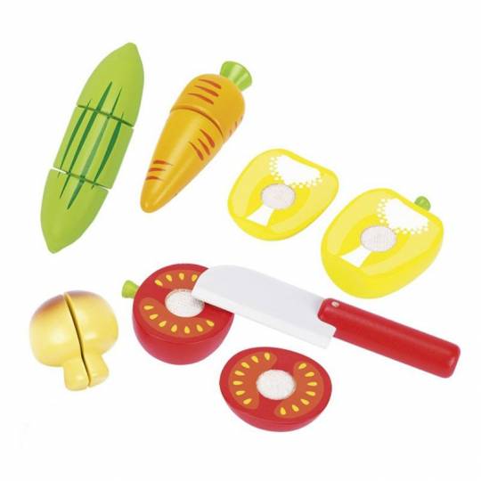 Légumes en bois avec scratch - Goki Goki - 1