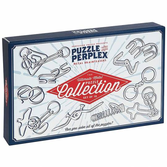 Puzzle and Perplex - Métal Brainteasers Professor Puzzle - 1