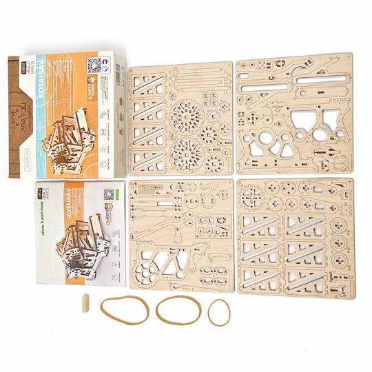 Explorateur - Puzzle 3D Mécanique en bois - Ugears - boutique BCD JEUX
