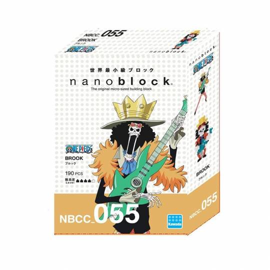 Brook One Piece - Mini series NANOBLOCK NANOBLOCK - 2