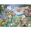 Puzzle Falcon - Owls In The Wood - 1000 pcs Jumbo Diset - 2 Puzzle Falcon - Owls In The Wood - 1000 pcs Jumbo Diset - 2