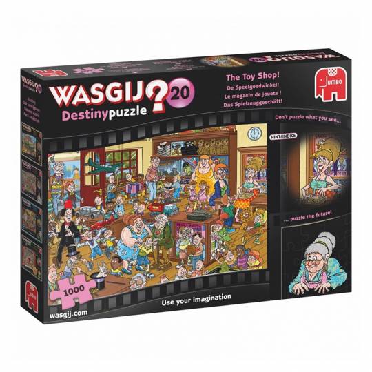 Puzzle Wasgij Destiny 20 - The Toy Shop - 1000 pcs Jumbo Diset - 1