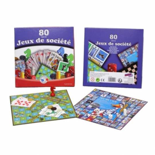 Coffret 80 jeux de société Ferriot Cric - 1