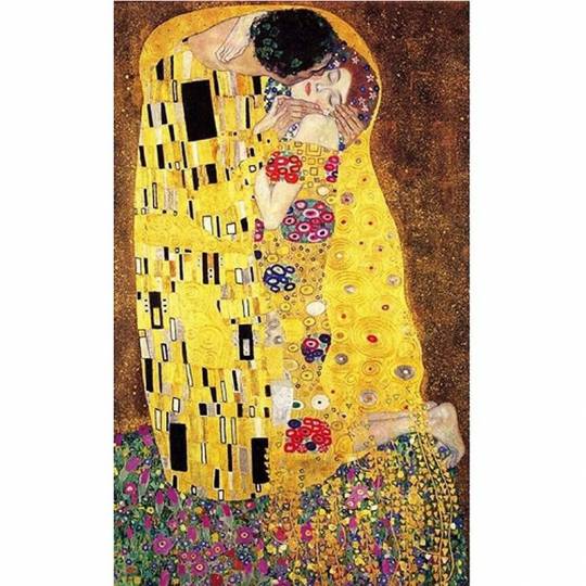 Puzzle en bois Klimt - Le Baiser - 1000 pcs Puzzle Michèle Wilson - 3