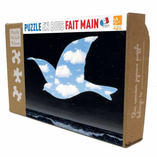 Puzzle en bois - Oiseau de ciel - 24 pcs Puzzle Michèle Wilson - 1