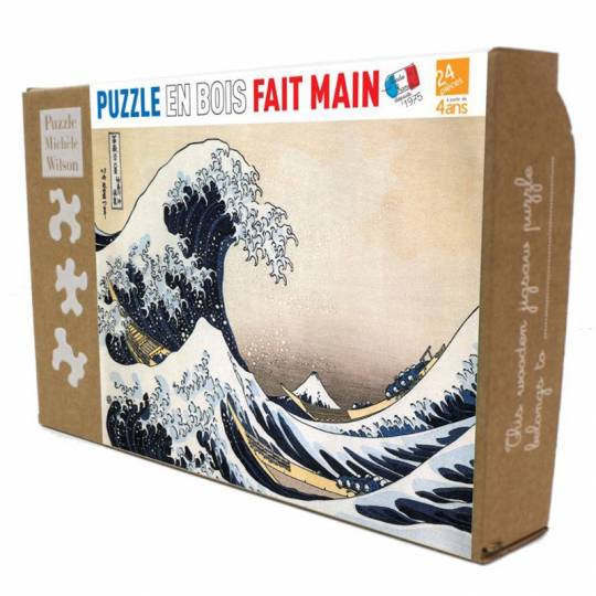 Puzzle en bois - La Vague - 24 pcs Puzzle Michèle Wilson - 1