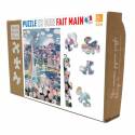 Puzzle en bois - Paris au printemps - 24 pcs
