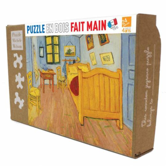 Puzzle en bois - La chambre à Arles - 24 pcs Puzzle Michèle Wilson - 1