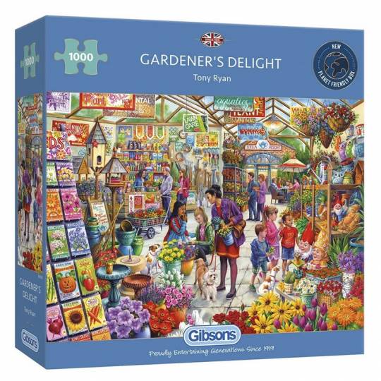 Puzzle Gibsons -Gardener's Delight - 1000 pcs Gibsons - 1