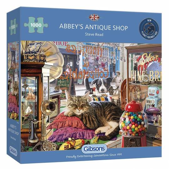 Puzzle Gibsons - Abbey's Antique Shop - 1000 pcs Gibsons - 1