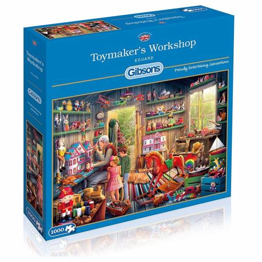 Puzzle Gibsons - Toymakers workshop HC - 1000 pcs Gibsons - 1