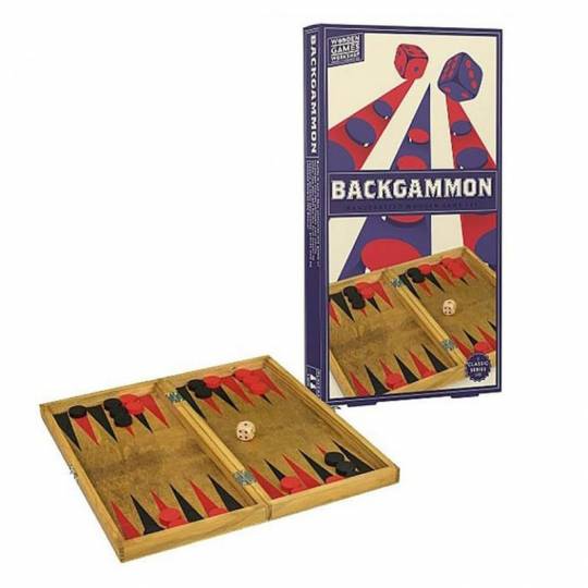 Backgammon - Bois vintage Professor Puzzle - 2