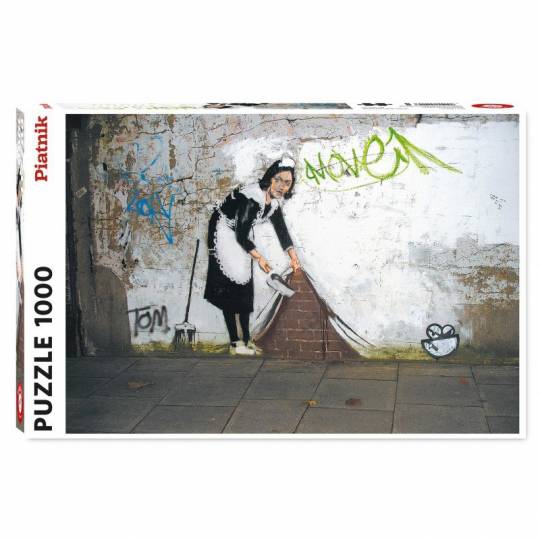 Puzzle Banksy - Femme de ménage - 1000 pcs Piatnik - 1