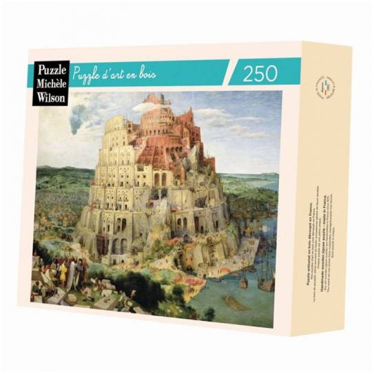 Puzzle d'art en bois La tour de Babel - 250 pcs Puzzle Michèle Wilson - 1