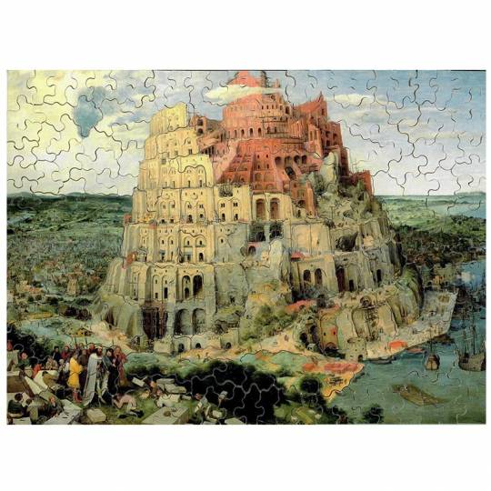 Puzzle d'art en bois La tour de Babel - 250 pcs Puzzle Michèle Wilson - 2