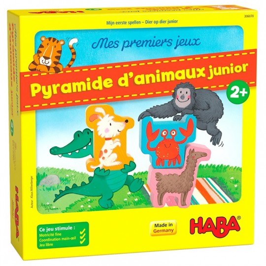 Mes premiers jeux - Pyramide d'animaux junior Haba - 1