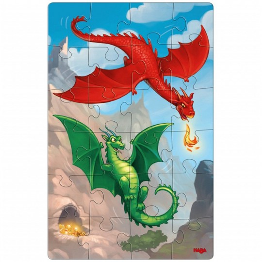 Puzzles Dragons - 2 x 24 pcs Haba - 2