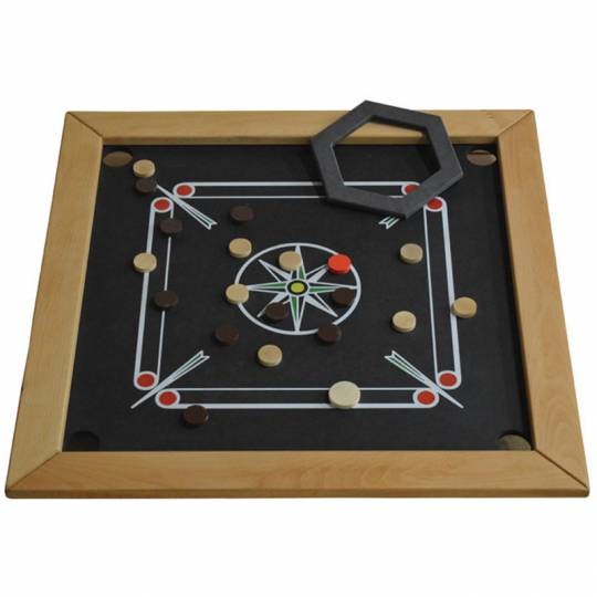 Carrom junior noir Holz-bi-ba-butze - 1