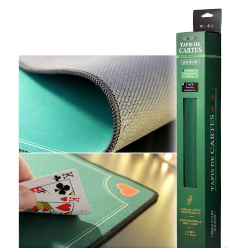 Tapis de carte Publicitaire Poker 
