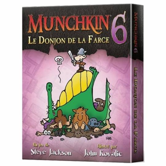 Extension Munchkin 6 : Le Donjon de la Farce Edge - 1