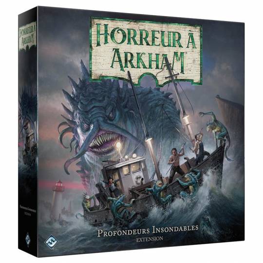 Extension Profondeurs Insondables - Horreur à Arkham 3è Édition Fantasy Flight Games - 1