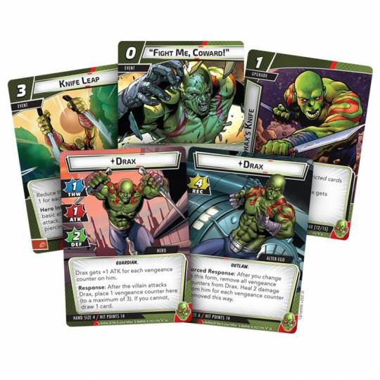 Extension Marvel Champions : Drax Fantasy Flight Games - 2