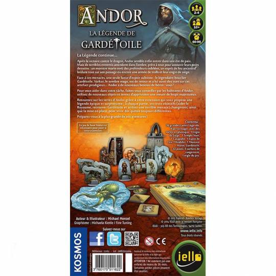 Andor - La légende de gardétoile - Extension iello - 3