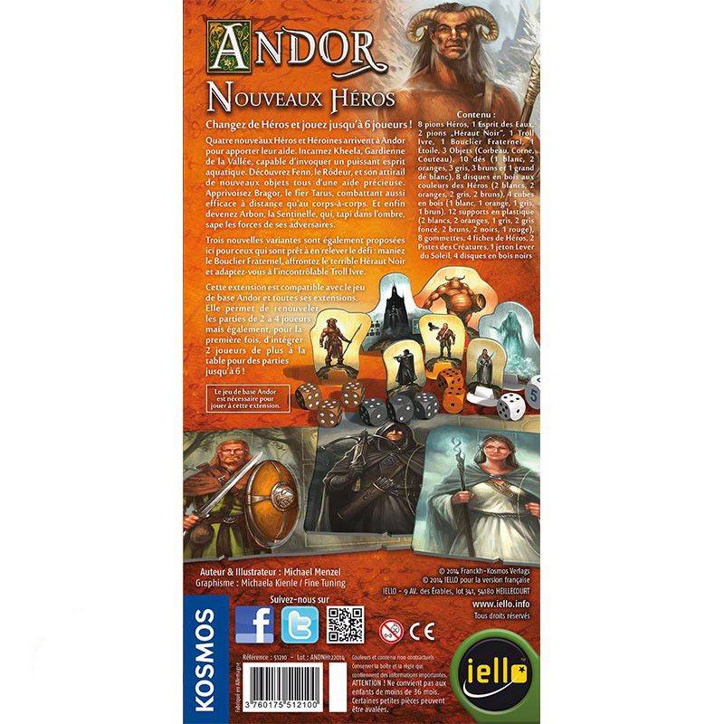 Acheter le Jeu Andor - un jeu Expert à partir de 10 ans et + pour 2 à 4  joueurs