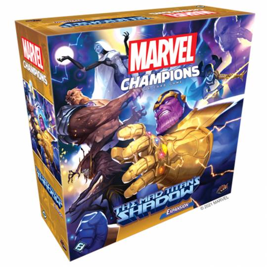 Extension Marvel Champions : L'Ombre du Titan Fou Fantasy Flight Games - 1