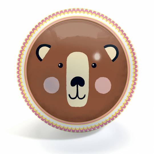 Bear and Fox Ball Ø22 cm - Djeco Djeco - 2