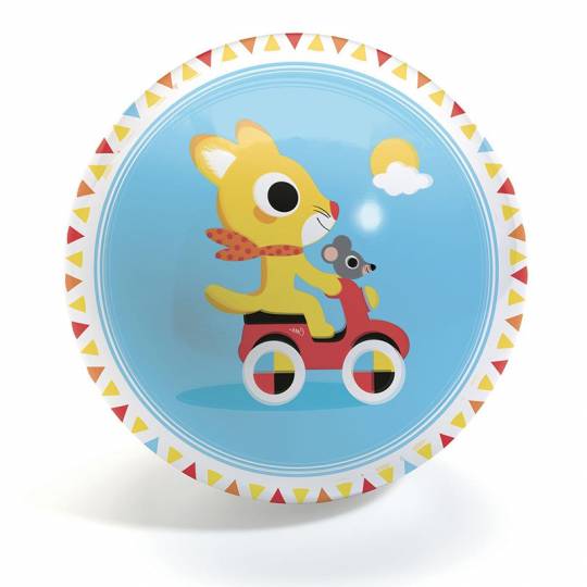 Cute race ball Ø12 cm - Djeco Djeco - 1