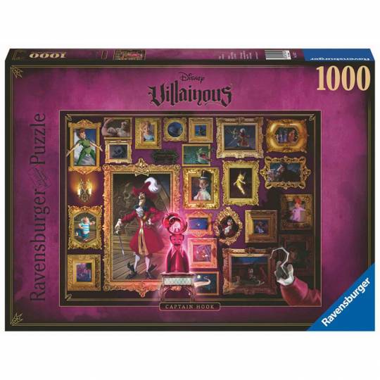 Puzzle Collection Disney Villainous 1000 pcs - Capitaine Crochet Ravensburger - 1