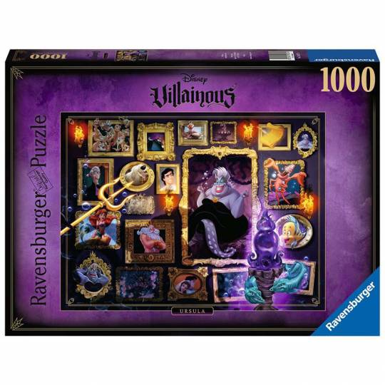 Puzzle Collection Disney Villainous 1000 pcs - Ursula Ravensburger - 1