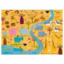 Les animaux d'Afrique - Livre + Puzzle géant Sassi - 2 Les animaux d'Afrique - Livre + Puzzle géant Sassi - 2