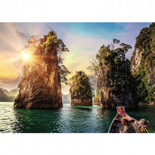 Puzzle Nature Edition 1000 pcs - Lac de Cheow Lan, Thaïlande Ravensburger - 2