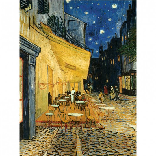 Puzzle Art Collection 1000 pcs - Terrasse de café, le soir - Vincent Van Gogh Ravensburger - 2