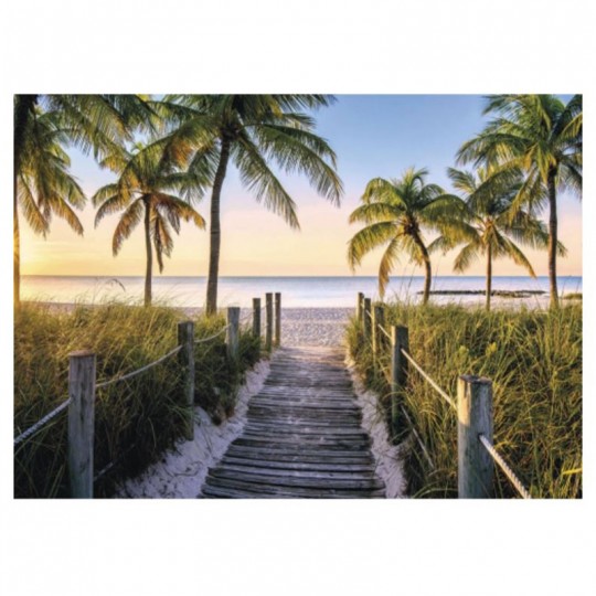 Puzzle 1000 pcs Collection Évasion - Plage de Floride Nathan - 3