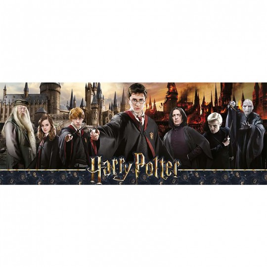 Puzzle 1000 pcs Panoramique Collection Mes Héros - Harry Potter : La guerre des sorciers Nathan - 2
