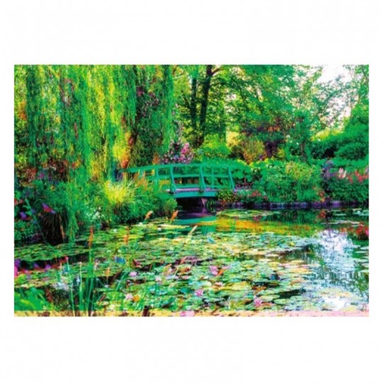 Puzzle 1500 pcs Collection Évasion - Les Jardins de Claude Monet, Giverny Nathan - 2